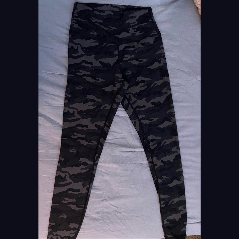 black camo leggings 7/8